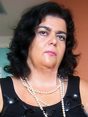 Mature Margarita loves playing with her toys